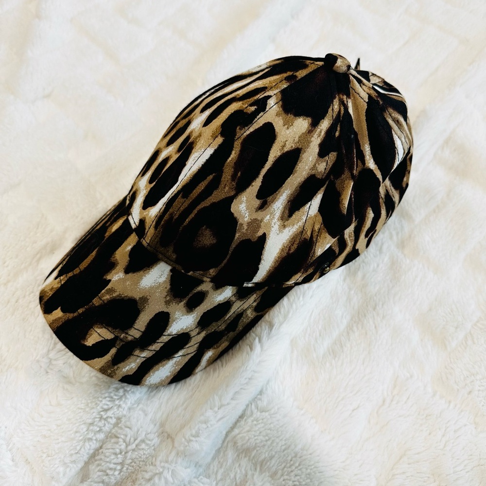 Leopard Patterned Cap